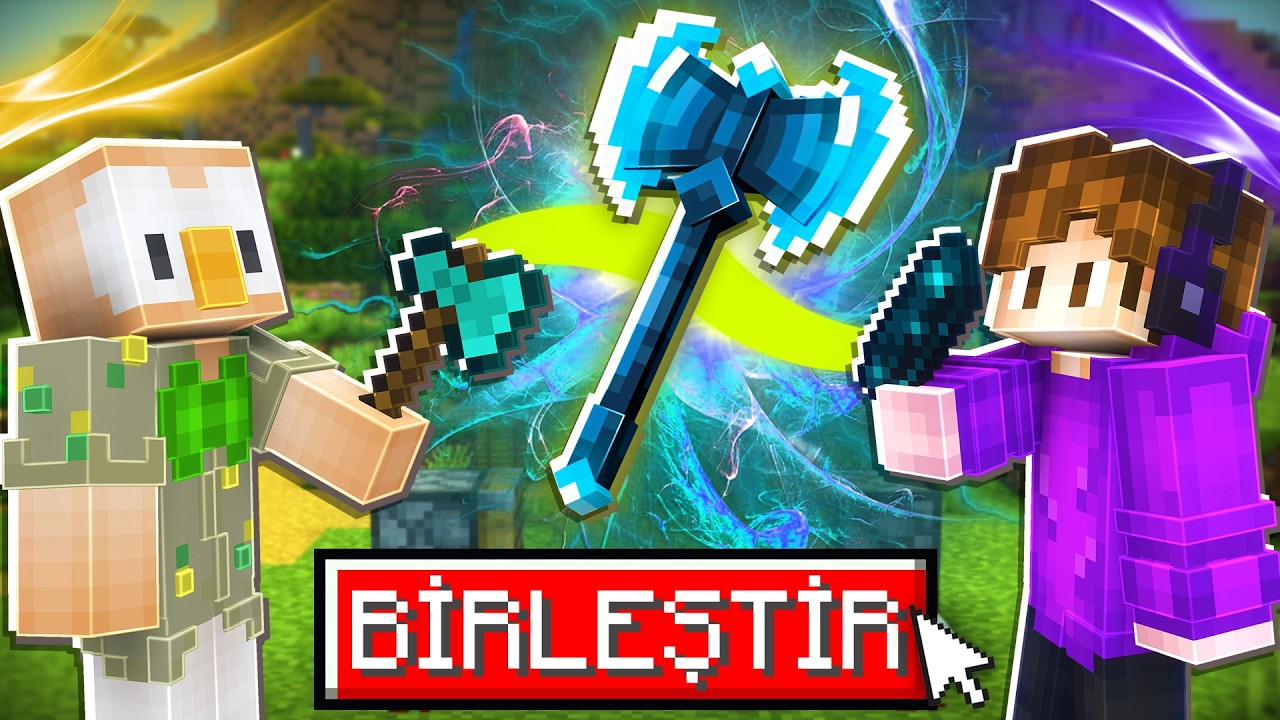 Minecraft'ta HER ŞEYİ BİRLEŞTİRİYORUZ! 