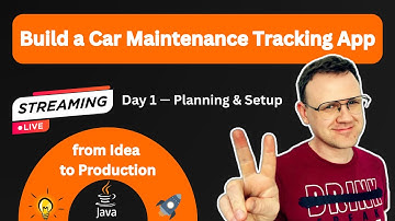 Plan & Project Setup - Car Maintenance Tracker App (Spring Boot, Docker, PostgreSQL)