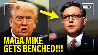 YIKES!! MAGA Mike gets BENCHED IN PUBLIC as GOP IN FULL PANIC