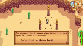 How to get Galaxy Sword - Stardew Valley