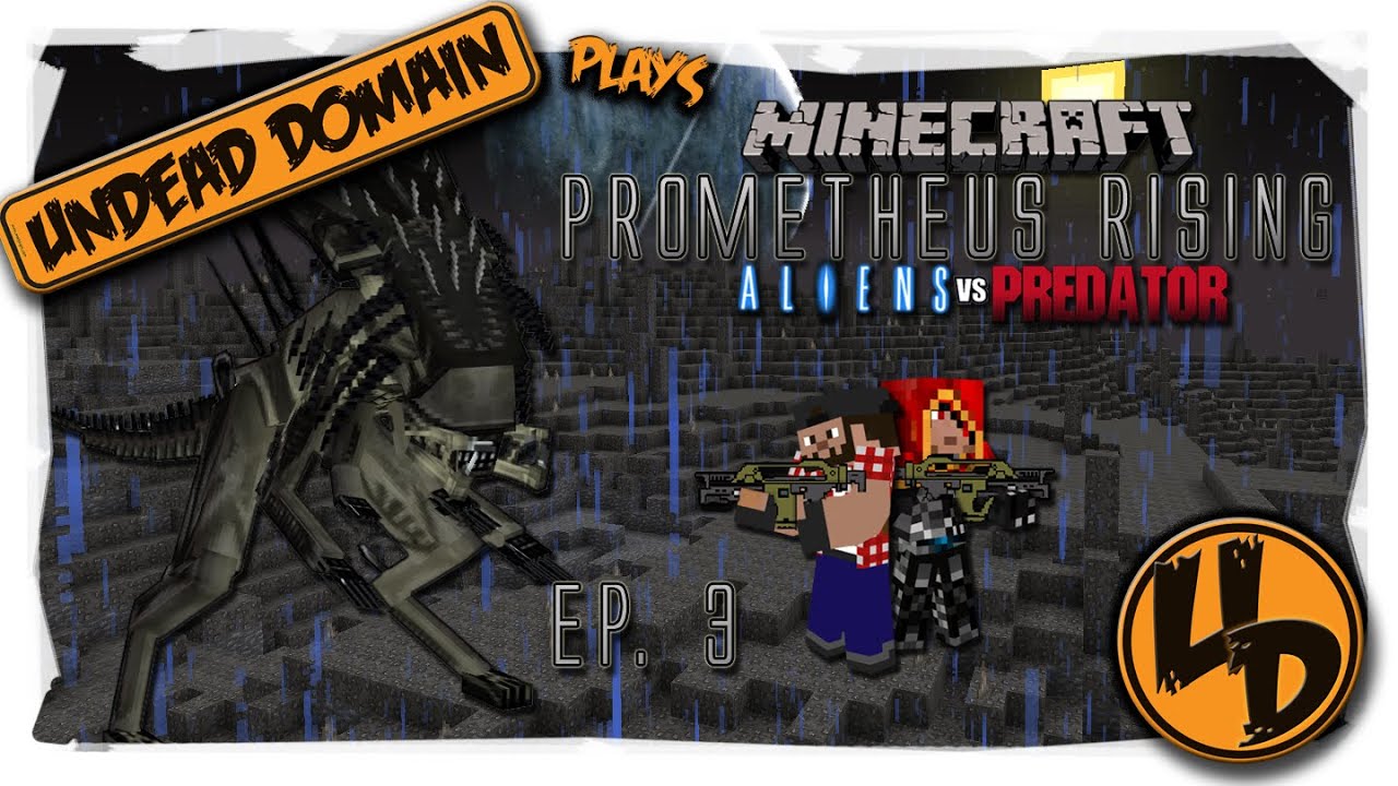Prometheus Rising AVP - Ep 3 - Something In The Water! (Minecraft ...
