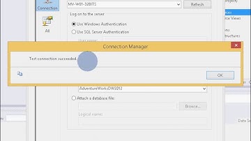 01 VbBiAs - creating a DWh project and connecting to a database