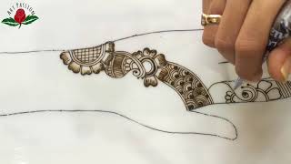 Tutorial 9 : how to practice and improve henna art case study with detail explanation : Hindi