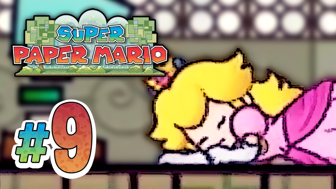 paper princess peach super paper mario