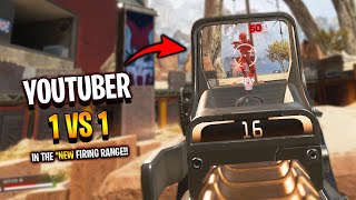 1v1'ing YOUTUBERS in the *NEW Firing Range!!