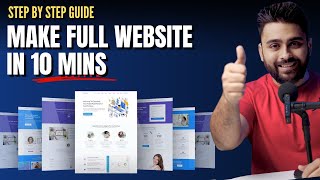 2024 - Easily Create A Website In 10 Mins Zero Coding