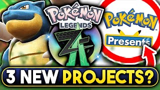 POKEMON NEWS! LEAKER CLAIMS 3 NEW POKEMON PROJECTS FOR SWITCH 2! NEW PRESENTS RUMORS & MORE!