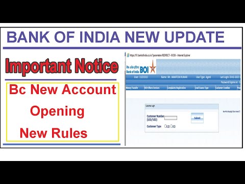 Bank Of India Csp Jan Dhan Account Opening New Update 2022 | BOI CSP New Update 2022| BOI Cutomer Id