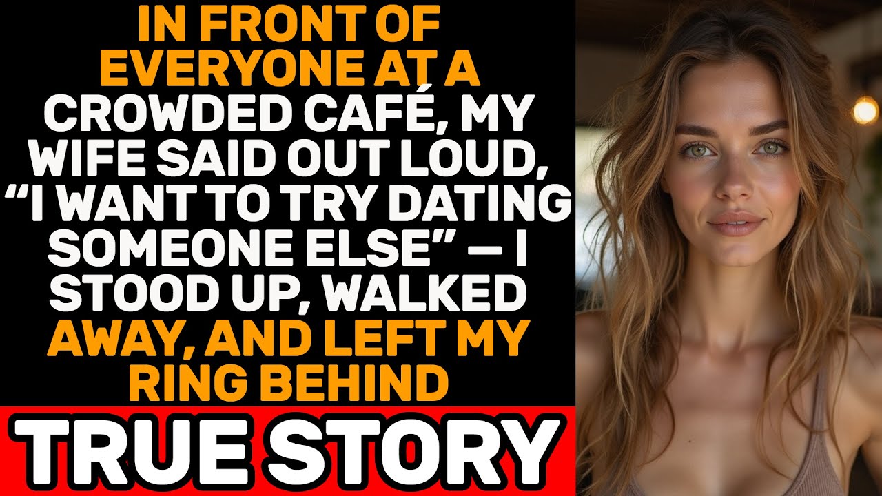 In A Café She Said: “I Want To Date Someone Else.” — I Stood Up, Left My Ring, And Walked Away