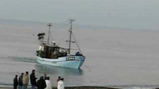 Fischerboot am Strand von Vorupør  Teil 1