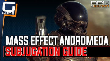 Mass Effect Andromeda - Subjugation Quest Walkthrough & Containter Glyph Puzzle Solution