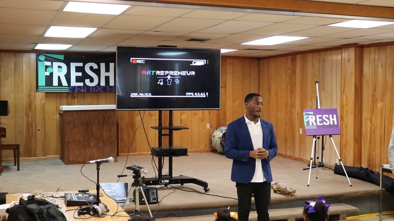 G Nova live Uhuru Tour - Free Art - Fresh Church - Nova Sound