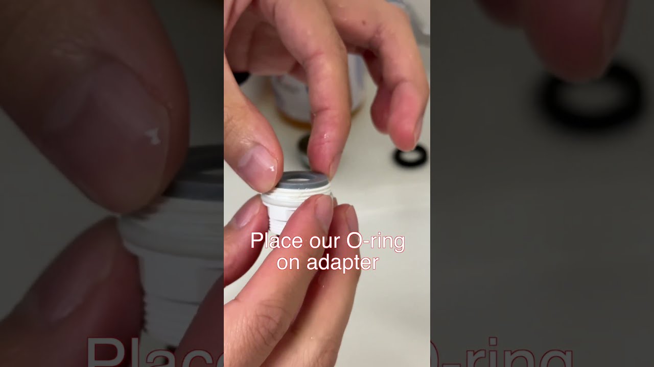 How To Add Adapter Faucet For Puresoft Filter