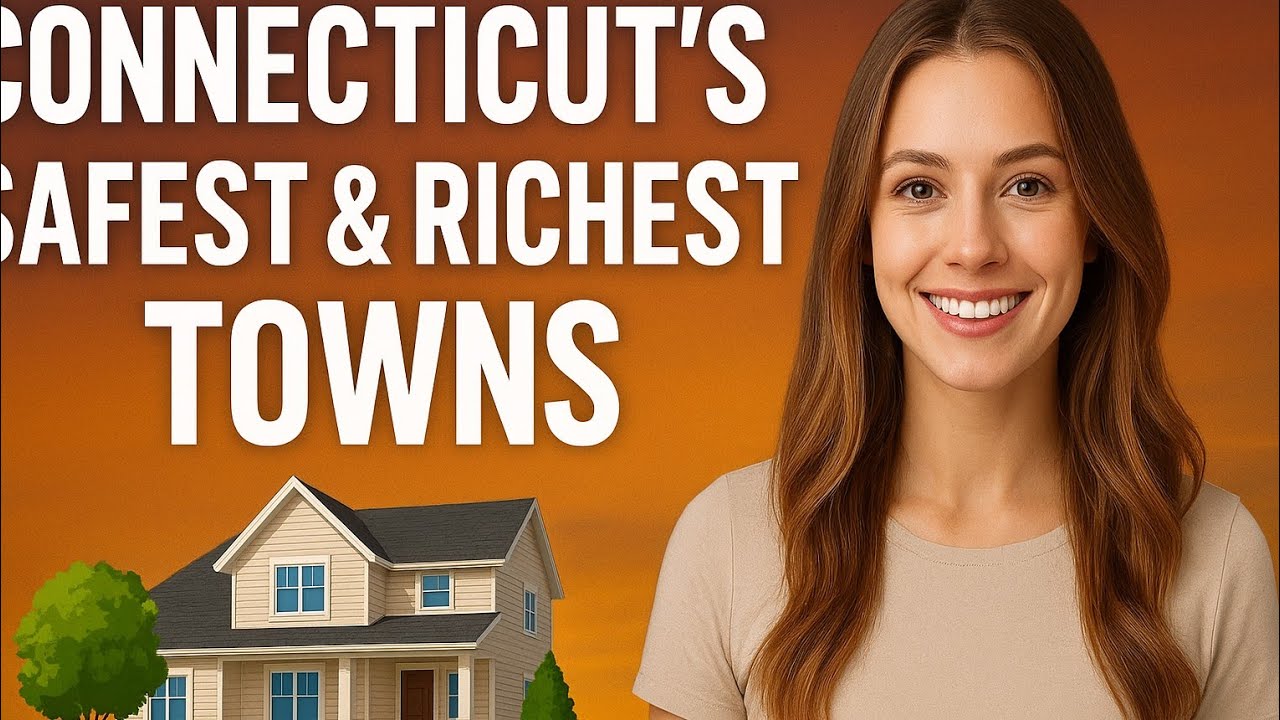 Top 10 Safest & Richest Towns in Connecticut 🏡 | Best Places to Live in USA