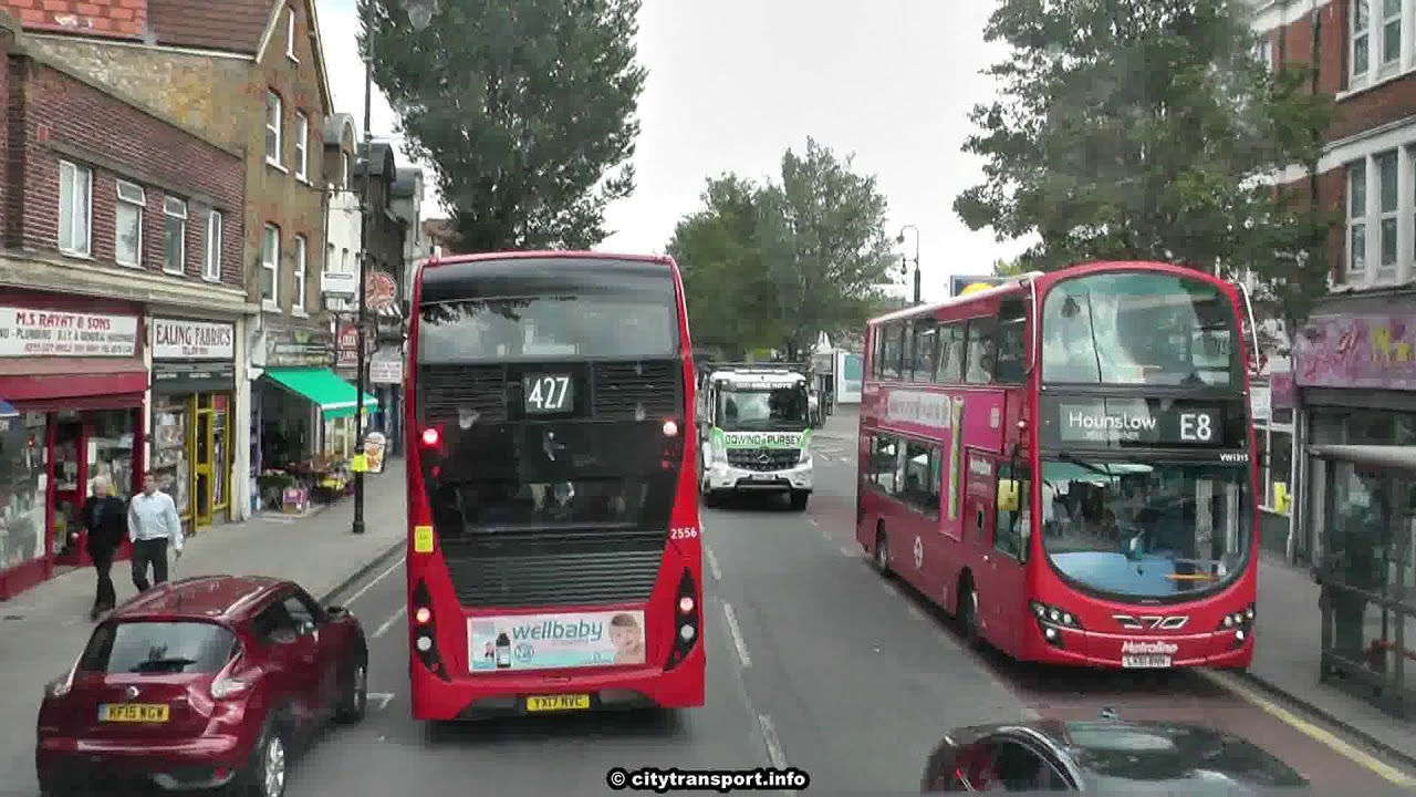 West London Limited Stop Bus Ride
