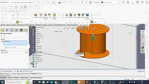 CFD FOR A SAVONIOUS A T A 6 M/S (13.6 MPH) IN SOLIDWORKS AS PER GOAL OPTIMIZATION FOR ZERO TORQUE.
