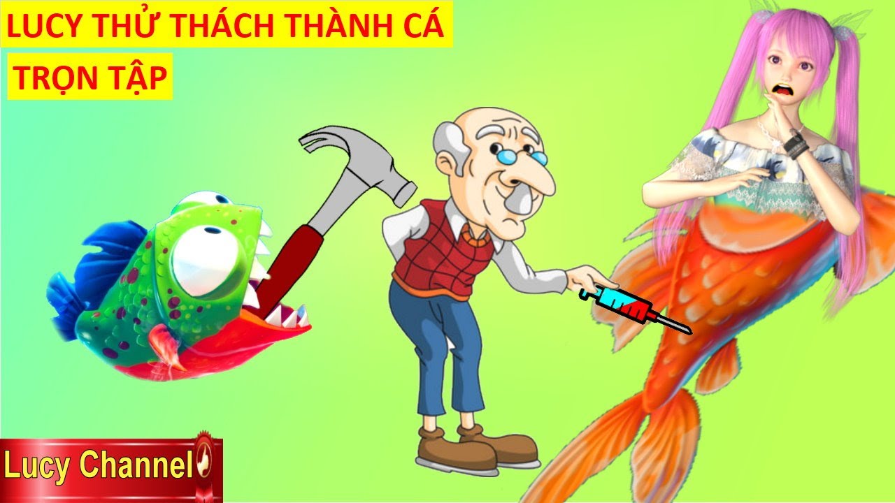 LUCY THỬ THÁCH 7 NGÀY LÀM CÁ TRỌN BỘ | I AM A FISH 100% walkthrough