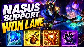 Off Meta to Diamond Ep.25 – Nasus Support Actually Won Lane! 💀