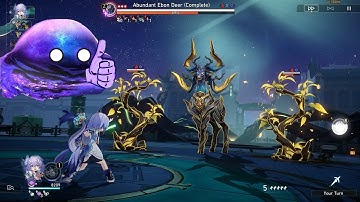 Bailu Solo vs Abundant Ebon Deer The Nihility Path - Honkai Star Rail