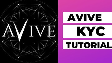 How to do avive KYC||#avive #kyc #digitaltransformation #bitcoin