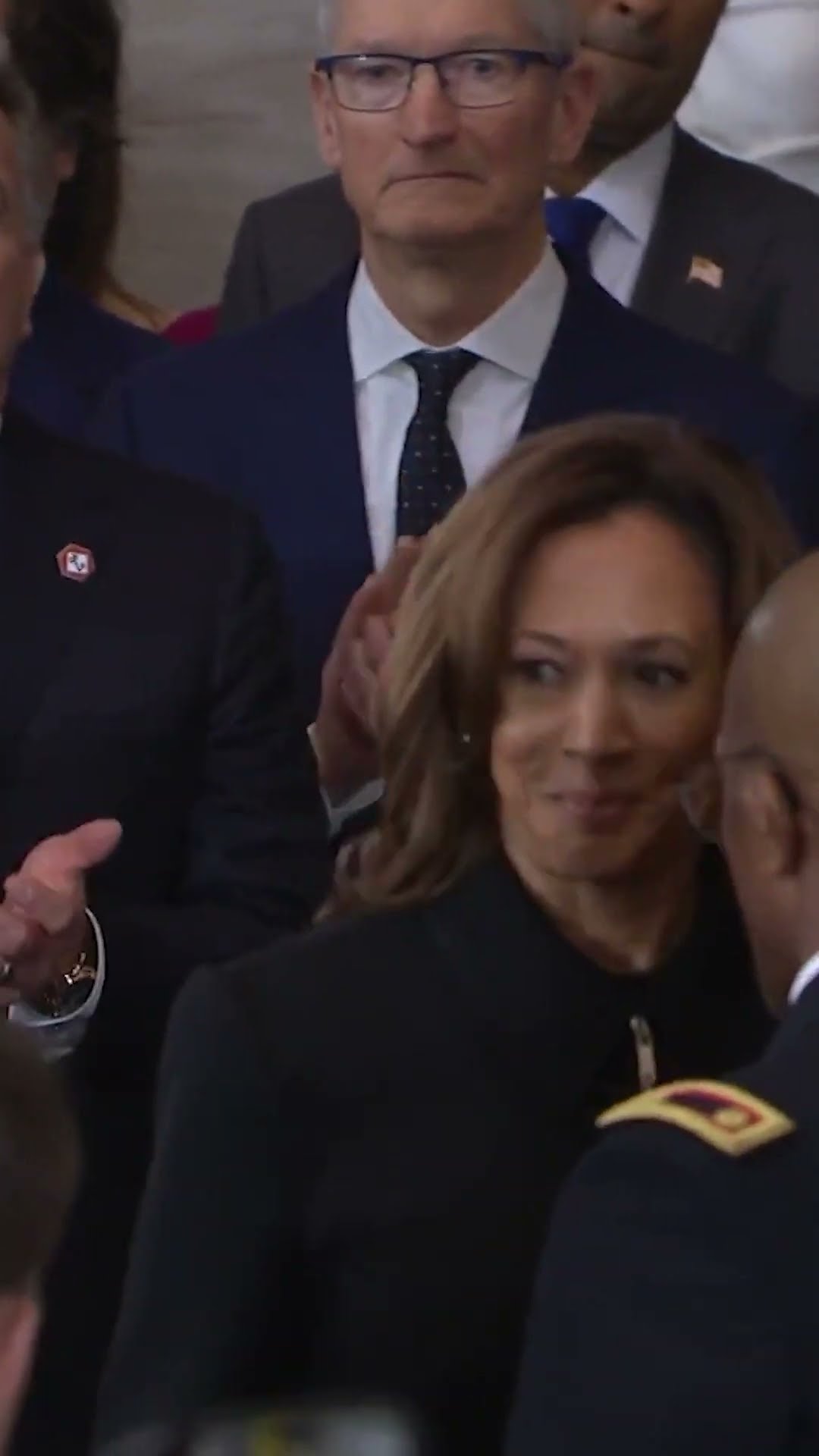 Biden and Harris arrive at Trump's inauguration