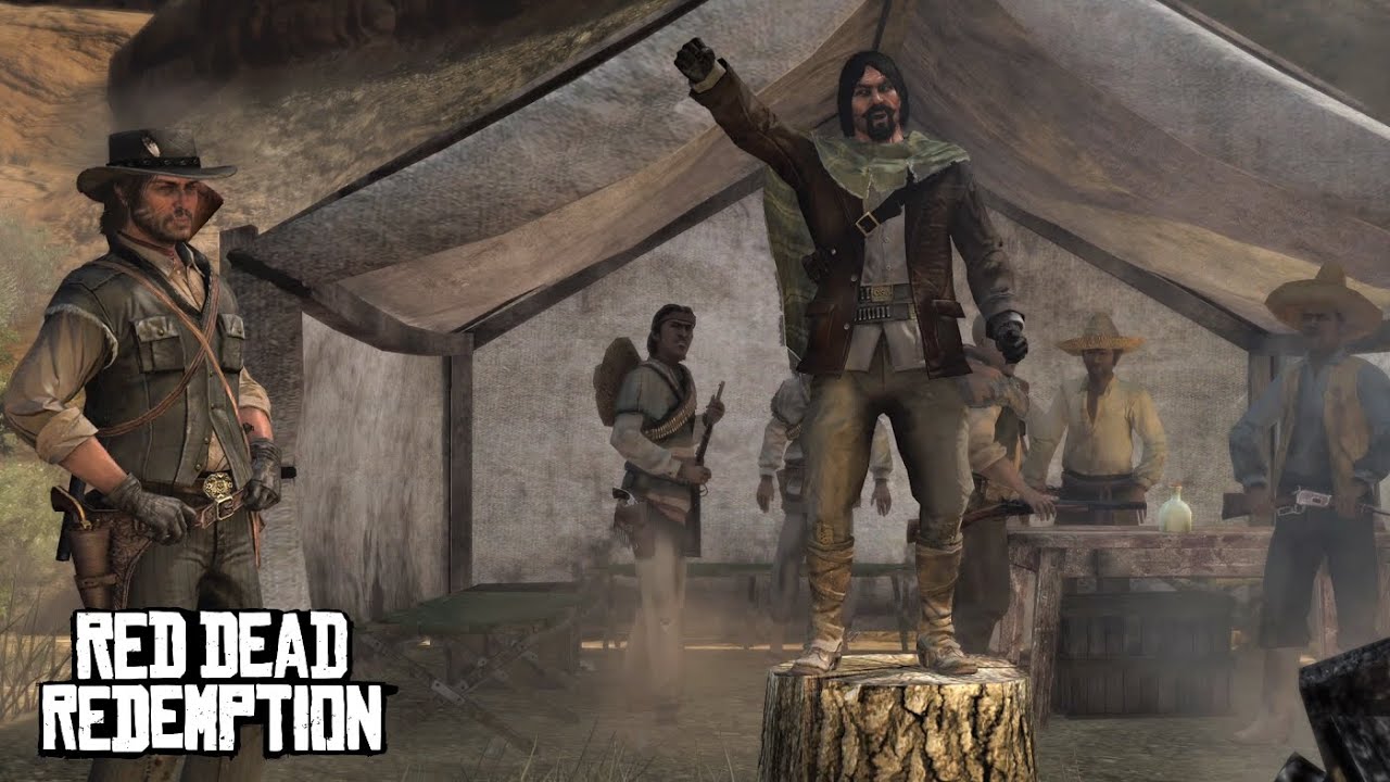 Abraham Reyes Rdr Reyes killed 100 soldiers to save John Marston - YouTube