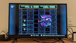 Gameplay of Zero Wing on Sega Genesis Nintendo Switch Online