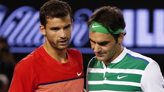 Roger Federer vs Grigor Dimitrov - Australian Open 2016 3rd Round: Highlights