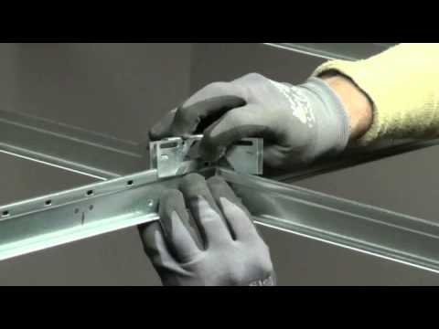 Usg Ceilings How To Install The Usg Dh4 Seismic Separation Joint Clip