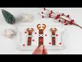 RENOS de CHOCOLATE 🎄  Dulce fácil para Navidad
