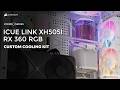 CORSAIR Hydro X XH505i RX 360 RGB White | Ultimate Custom Liquid Cooling #corsair #liquidcooling
