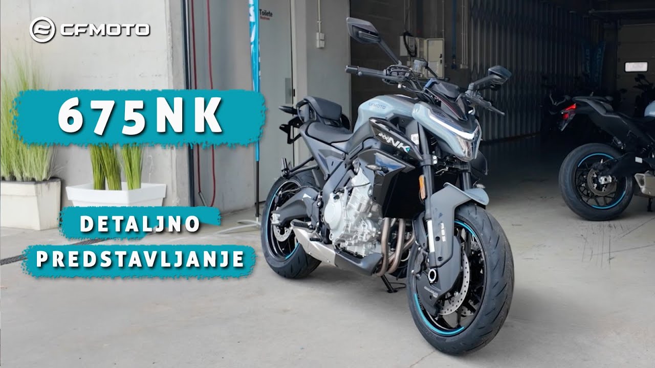 CFMOTO 675NK – Motoçikletë Naked me motor me tre cilindra