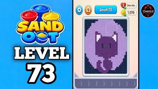 Sand Out Color Puzzle Level 73 Walkthrough Solution