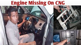 Engine Missing On CNG Suzuki Wagnor K Series || CNG injector Problem