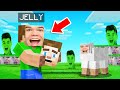 Changing ALL TEXTURES To JELLY’S FACE! (Minecraft)