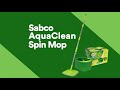 Sabco AquaClean Spin Mop with Dual Chambers 🧹