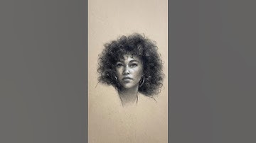 Try this drawing technique!#shorts #drawing #charcoaldrawing