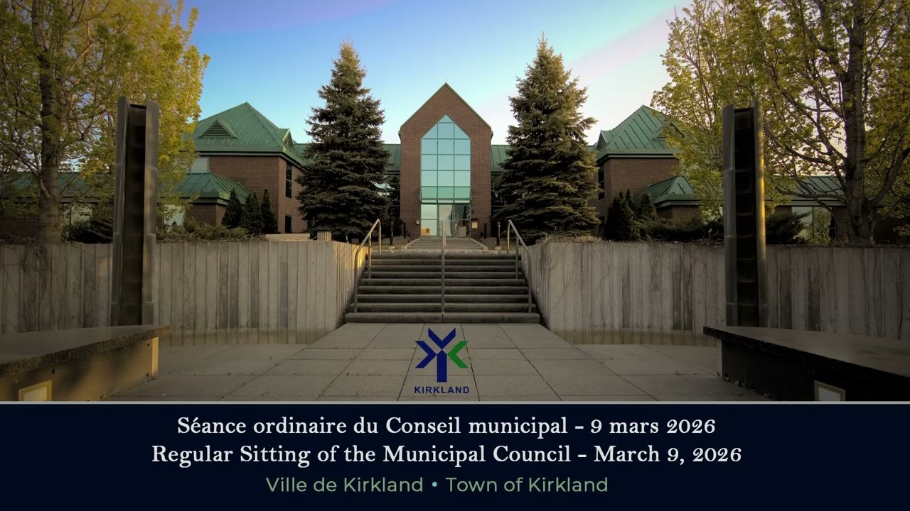 Séance ordinaire du conseil - 9 mars 2026 | Regular Council Meeting - March 9, 2026