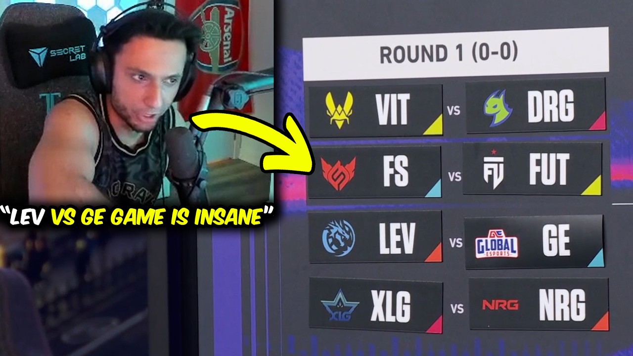 FNS Reacts To Masters London LIVE DRAW! (LEV vs GE)