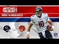 Mitchell Trubisky Leads His Team to a Big Win vs. Cincy! | Bears vs. Bengals | Wk 14 Player HLs