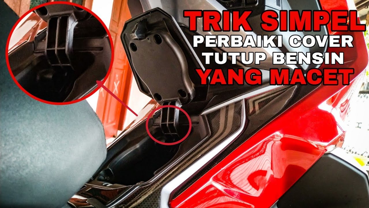 COVER TUTUP TANGKI BENSIN HONDA ADV 150 DAN PCX SUSAH DI 