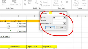 Excel Lecture | Topic: Goal Seek and Solver | NMD Pvt Ltd. Data Analytics Courses, Pune | DA17 Batch