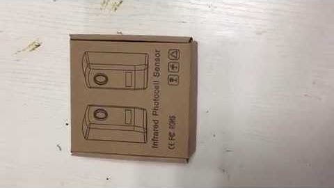 IR-20M Photoelectric Beam Sensor To Garage Gate And Sliding Gate Access System Application