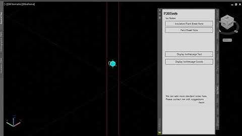 Plant 3D Custom Iso Message