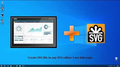 WinCC Unified: Create new SVG widget for HMI