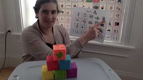 Play with blocks and AAC