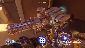 Zarya Anti-Bastion Strat (Temple of Anubis Defense) [Overwatch]