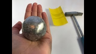 МОЖНО ЛИ СДЕЛАТЬ ИДЕАЛЬНЫЙ МЕТАЛЛИЧЕСКИЙ ШАР ИЗ АЛЮМИНИЕВОЙ ФОЛЬГИ??? МОЖНО ЛИ СДЕЛАТЬ ИДЕАЛЬНЫЙ МЕТАЛЛИЧЕСКИЙ ШАР ИЗ АЛЮМИНИЕВОЙ ФОЛЬГИ???