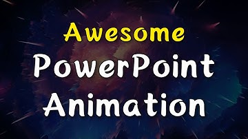 PowerPoint Animation Tutorial 🔥 Awesome PowerPoint Animation skill🔥PPT数字跳动高级动画