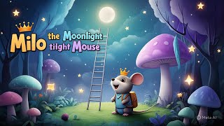 Milo the Moonlight Mouse 🌙 | Heartwarming Animated Story for Kids and Families